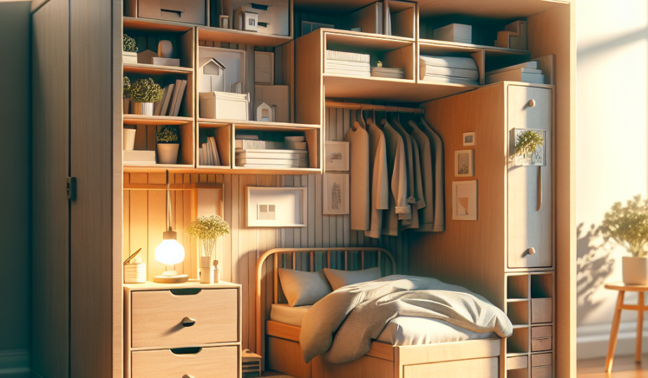 Jak zorganizować przestrzeń w pokoju z łóżkiem domkiem z szufladą?