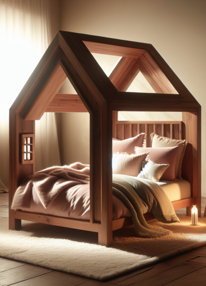 Łóżko domek – tworzymy przestrzeń, gdzie sny stają się rzeczywistością