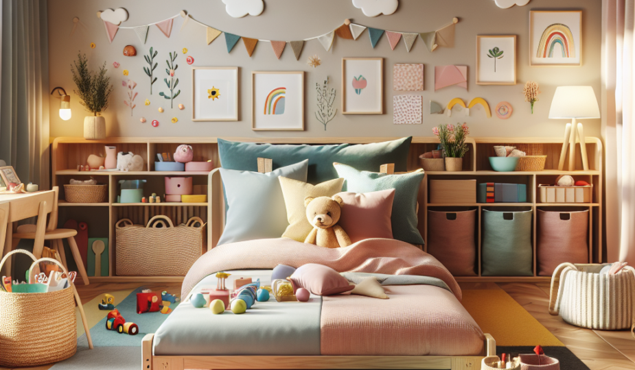 Twórz przestrzeń wspierającą rozwój z łóżkiem podłogowym Montessori