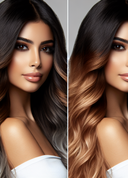 Ombre a sombre – która technika daje bardziej naturalny efekt?