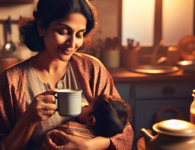 Kawa a karmienie piersią – czy można pić?