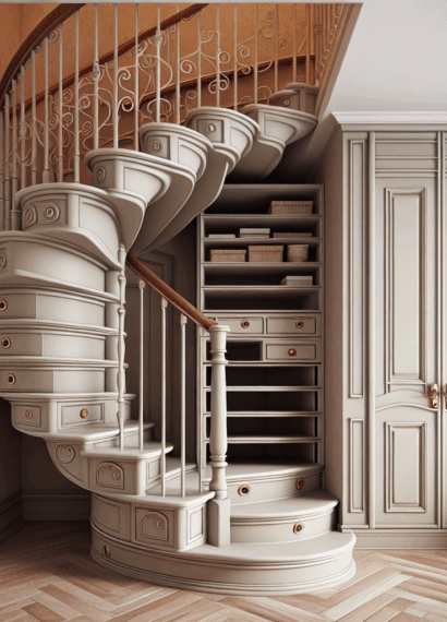 Schody z dolnym zabiegiem – jak zaoszczędzić miejsce i dodać funkcjonalności