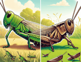 Czy pasikonik różni się od konika polnego?