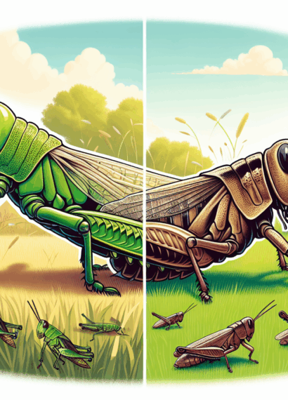 Czy pasikonik różni się od konika polnego?