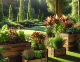 Donice ogrodowe drewniane – jak stworzyć piękne kompozycje roślinne, które podkreślą urok Twojego ogrodu.