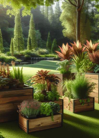 Donice ogrodowe drewniane – jak stworzyć piękne kompozycje roślinne, które podkreślą urok Twojego ogrodu.