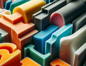 What are foamed silicone profiles?