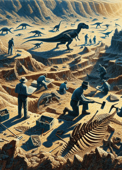 Początki paleontologii - kiedy zostały odkryte pierwsze szczątki dinozaura?