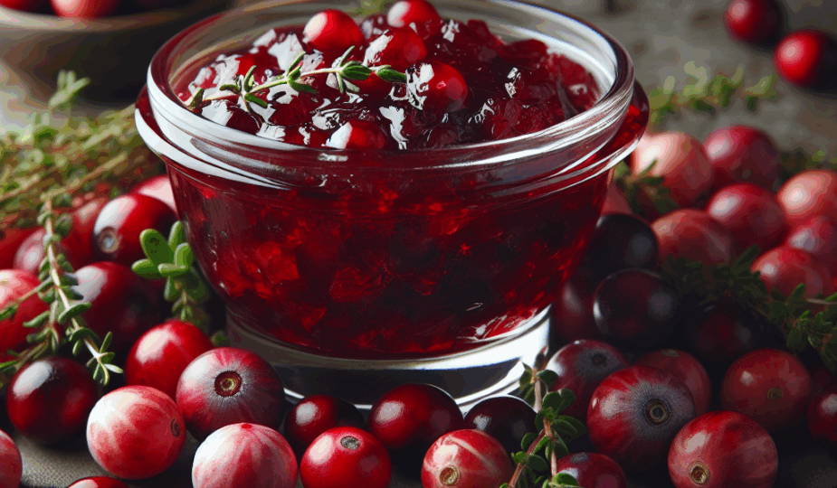 Żurawina do mięsa – przepis na słodko–kwaśny dodatek do dań