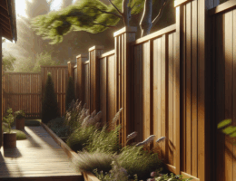 Panele ogrodzeniowe drewniane – akustyka, prywatność i odporność na wiatr w praktyce
