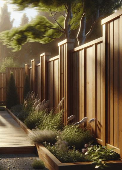 Panele ogrodzeniowe drewniane – akustyka, prywatność i odporność na wiatr w praktyce