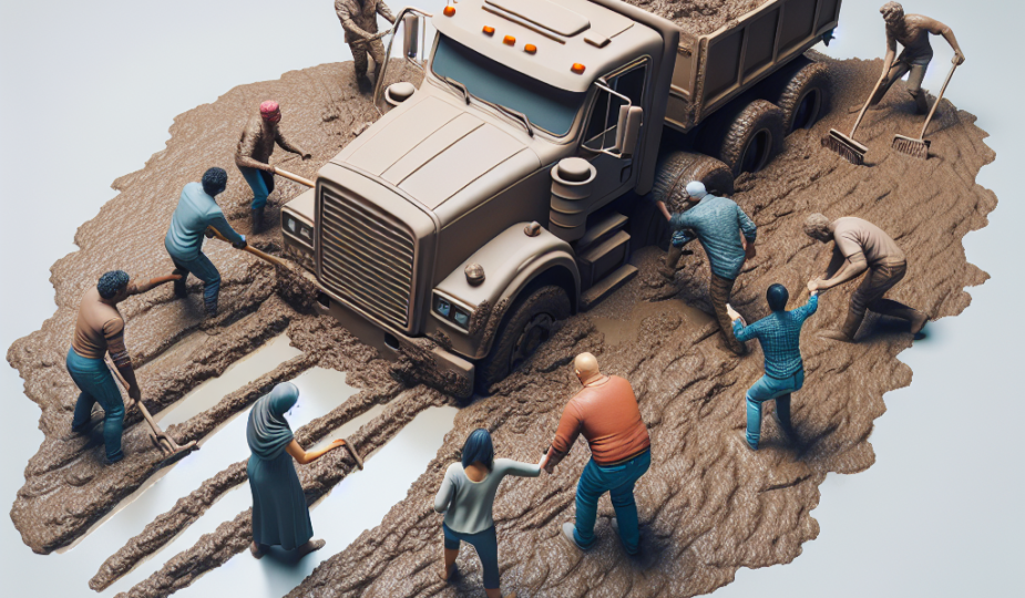 Co zrobić gdy glina nie utrzymuje ciężarówek?