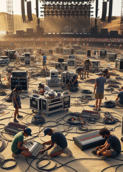 Jak przygotować teren pod scenę koncertową?