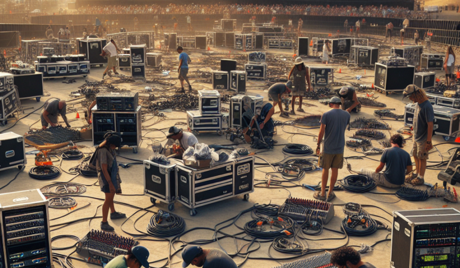 Jak przygotować teren pod scenę koncertową?