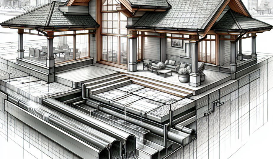 Zadaszenie przyścienne tarasu – szczelne połączenie ze ścianą dzięki obróbce, taśmom, rynnom