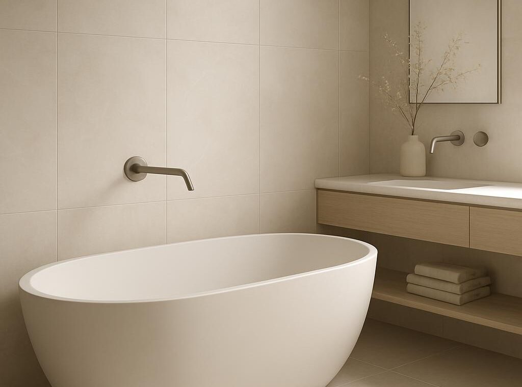 Sekrety eleganckiej łazienki. Jak bateria podtynkowa całkowicie zmienia design wnętrza?