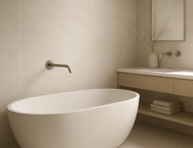 Sekrety eleganckiej łazienki. Jak bateria podtynkowa całkowicie zmienia design wnętrza?