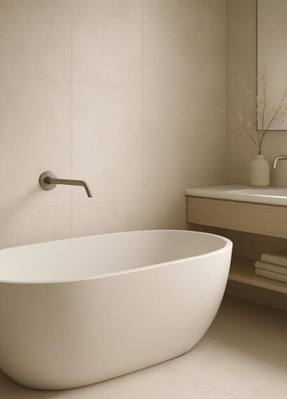 Sekrety eleganckiej łazienki. Jak bateria podtynkowa całkowicie zmienia design wnętrza?